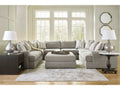 Avaliyah Ash Gray Chenille Modular Sectional Units
