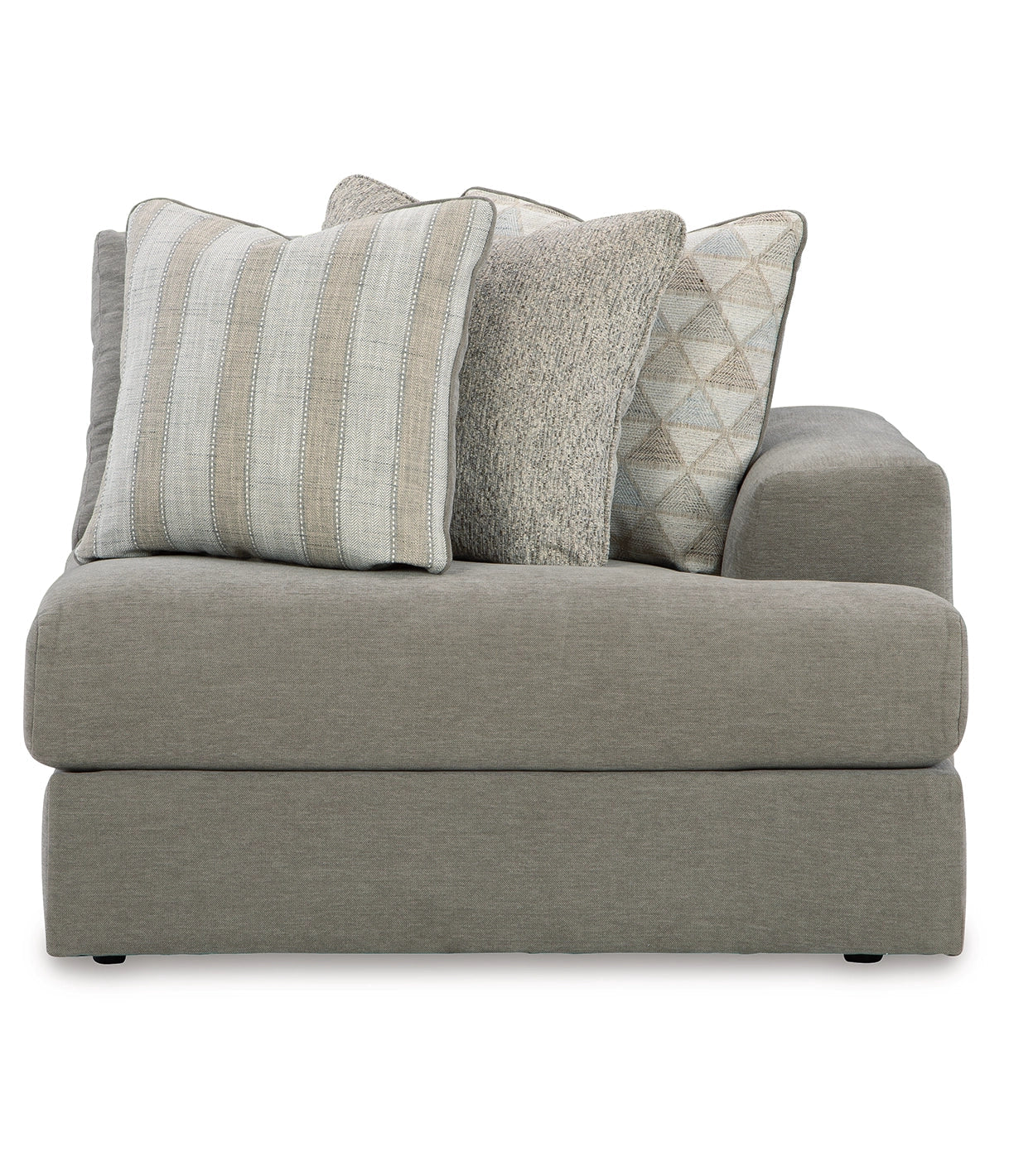 Avaliyah Ash Gray Chenille Modular Sectional Units