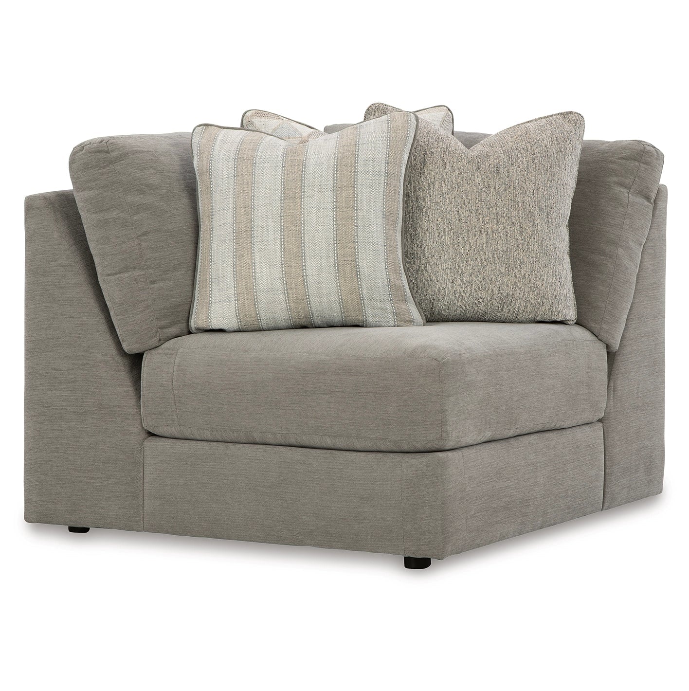 Avaliyah Ash Gray Chenille Modular Sectional Units