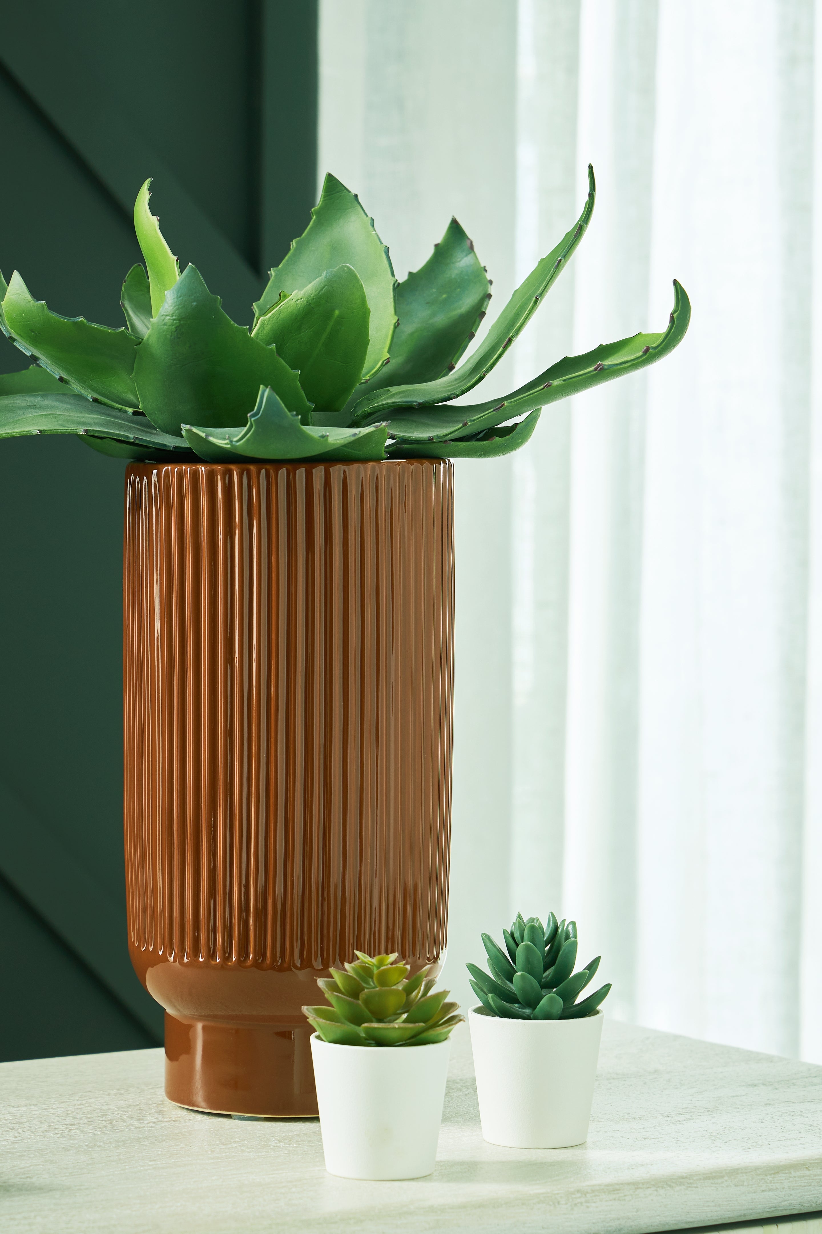 Avalyah Burnt Umber Medium Vase