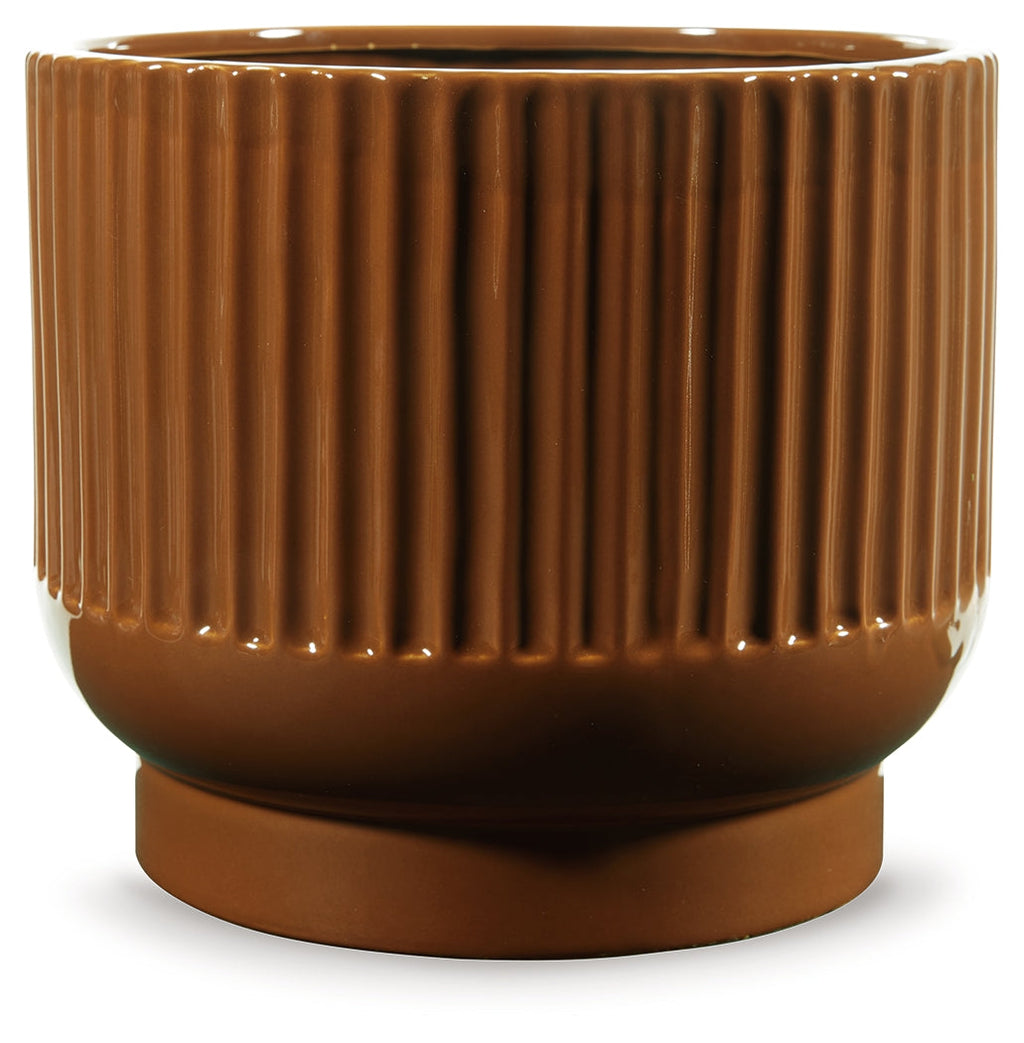 Avalyah Burnt Umber Short Vase
