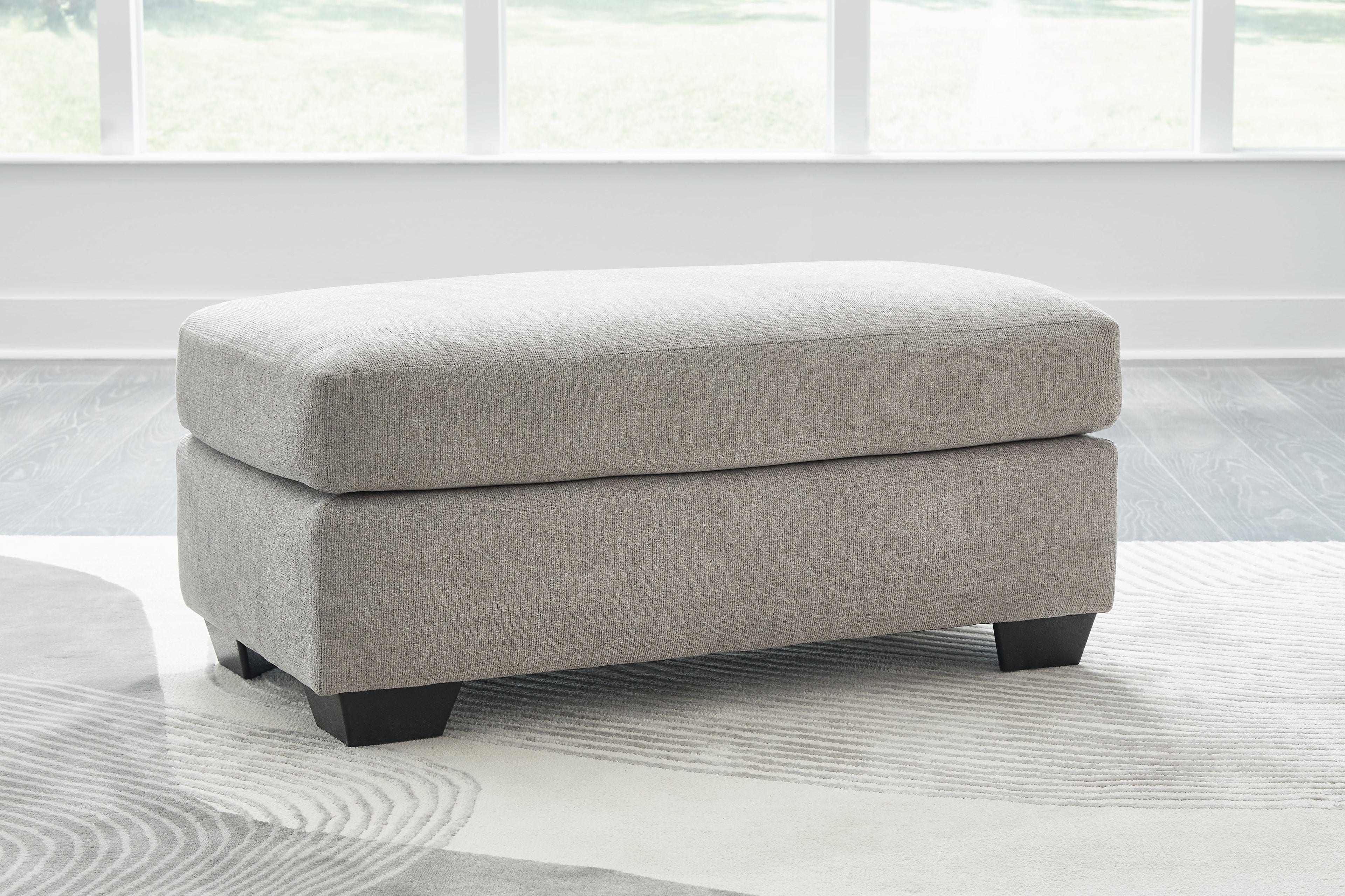 Avenal Park Flannel Oversized Chair & Ottoman