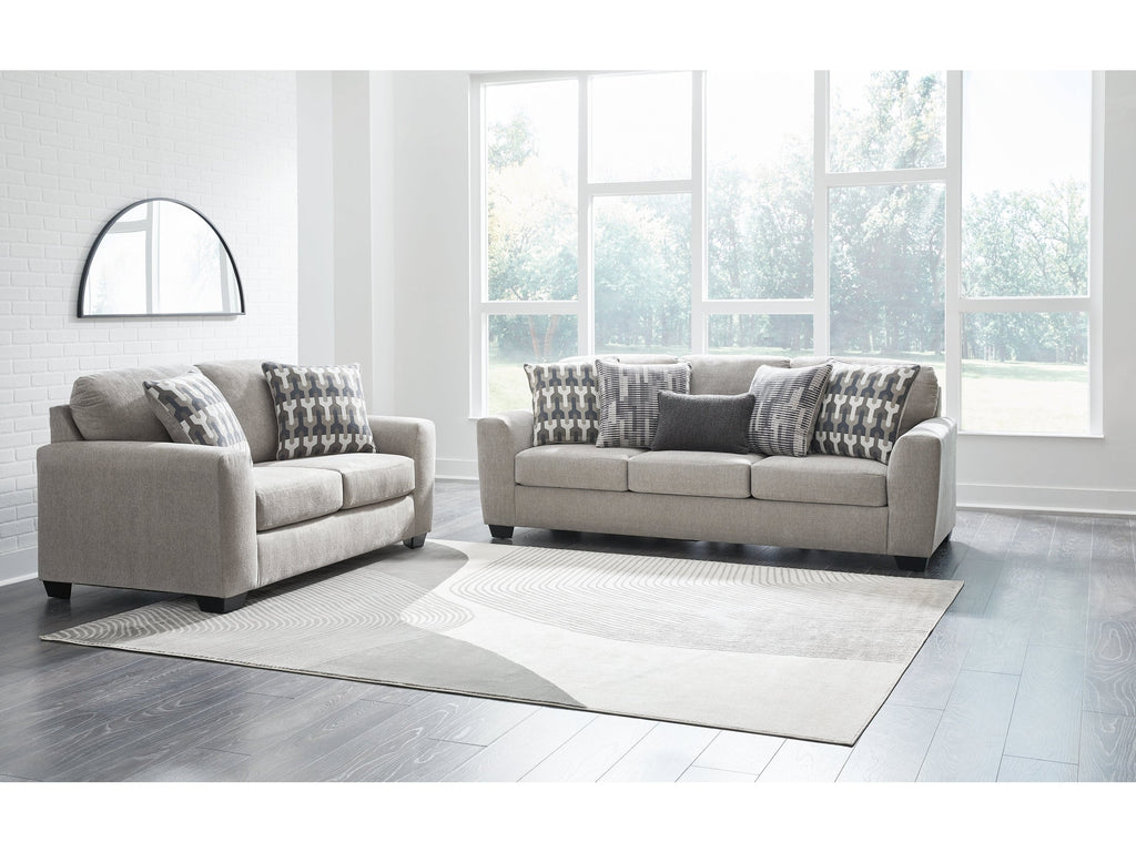 Avenal Park Flannel Sofa & Loveseat