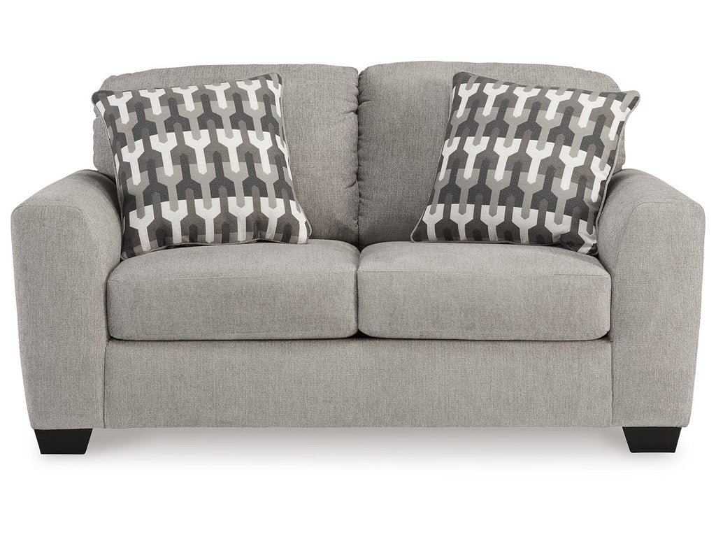 Avenal Park Flannel Sofa and 2 Loveseats