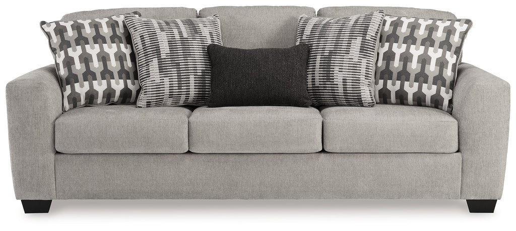 Avenal Park Flannel Sofa and 2 Loveseats