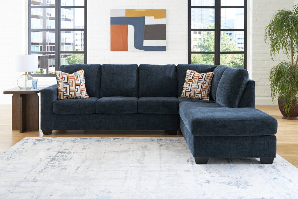 Aviemore Ink 2-Piece Sectional with RAF Chaise
