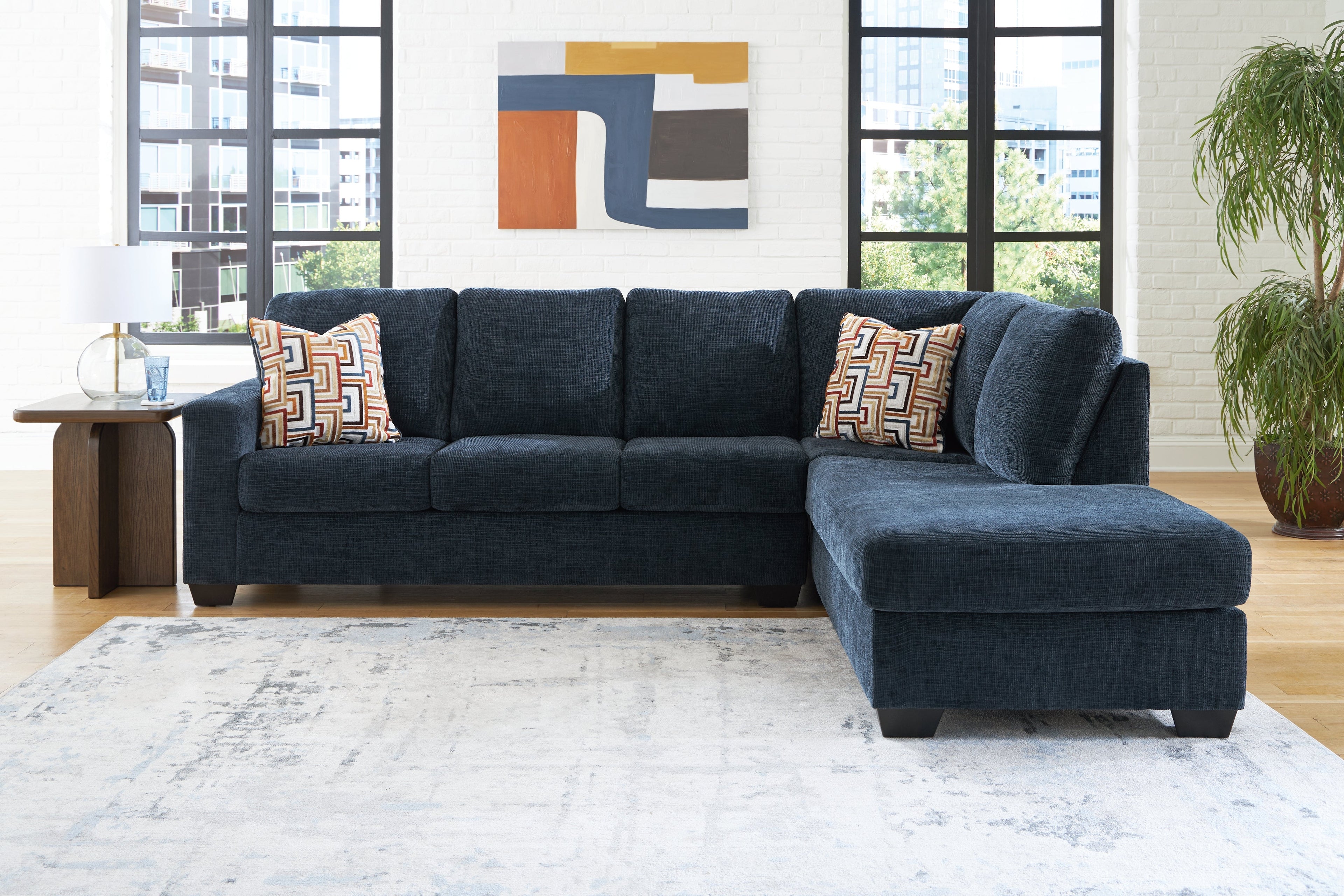 Aviemore Ink 2-Piece Sectional with RAF Chaise