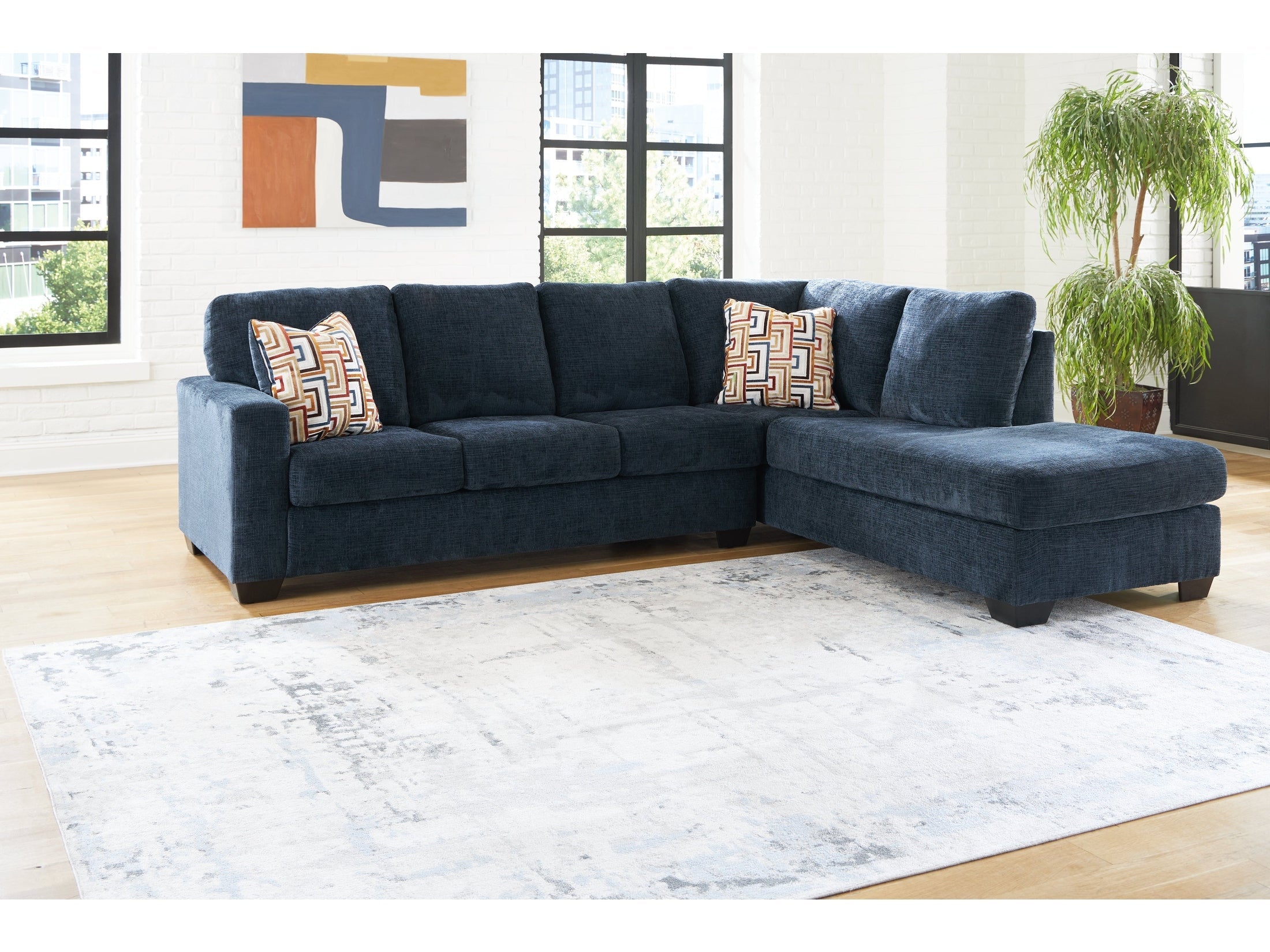 Aviemore Ink 2-Piece Sectional with RAF Chaise