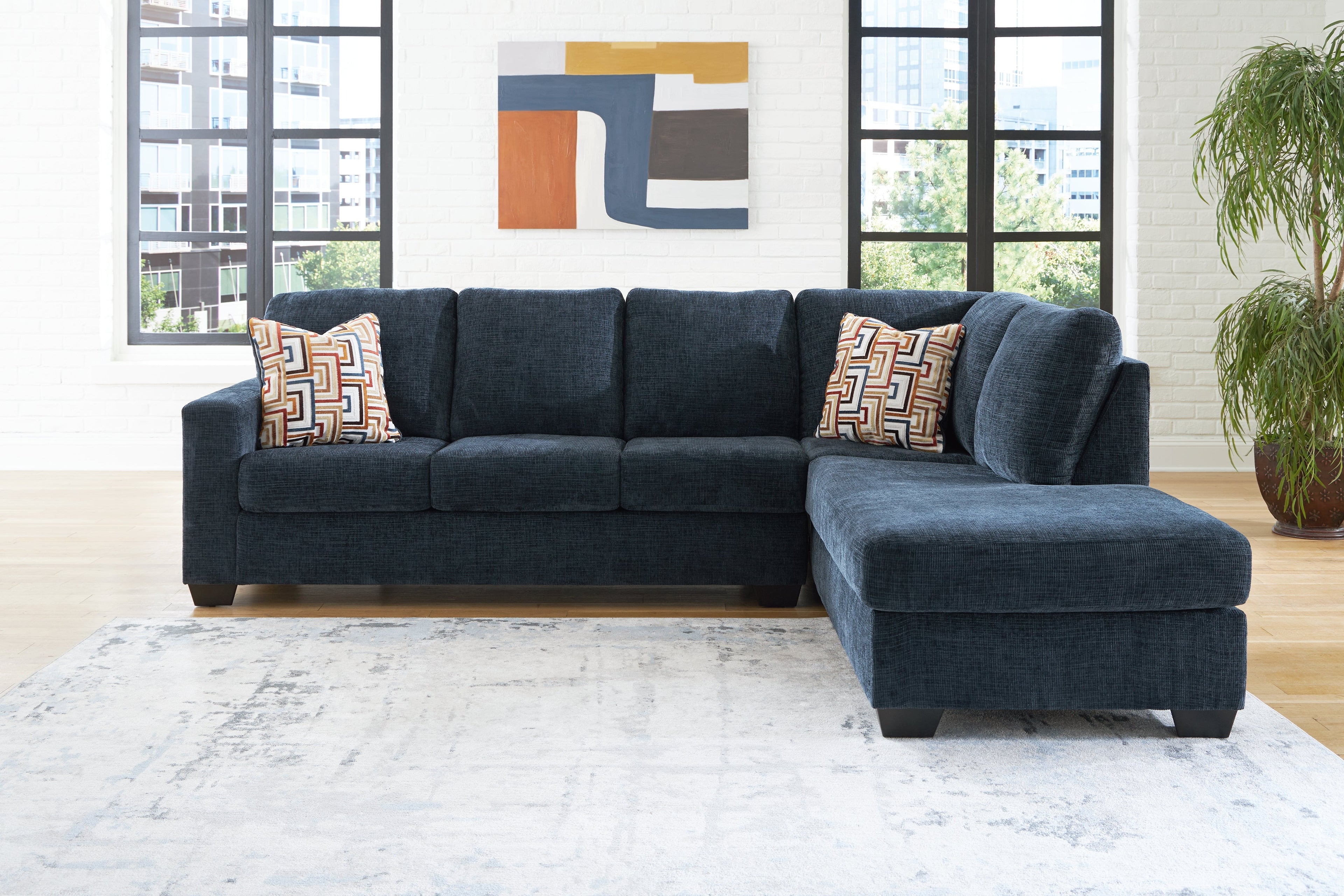 Aviemore Ink 2-Piece Sectional with RAF Chaise