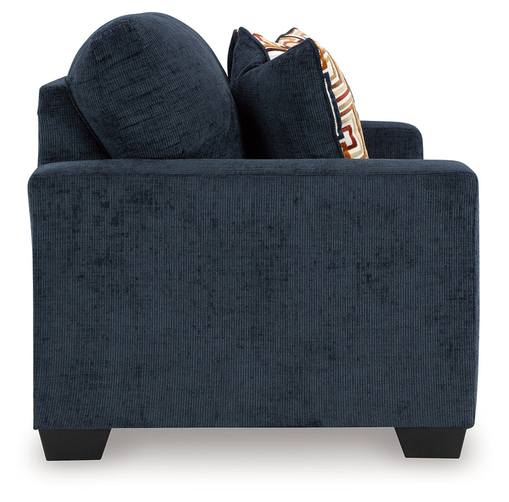 Aviemore Ink Loveseat and 2 Recliners