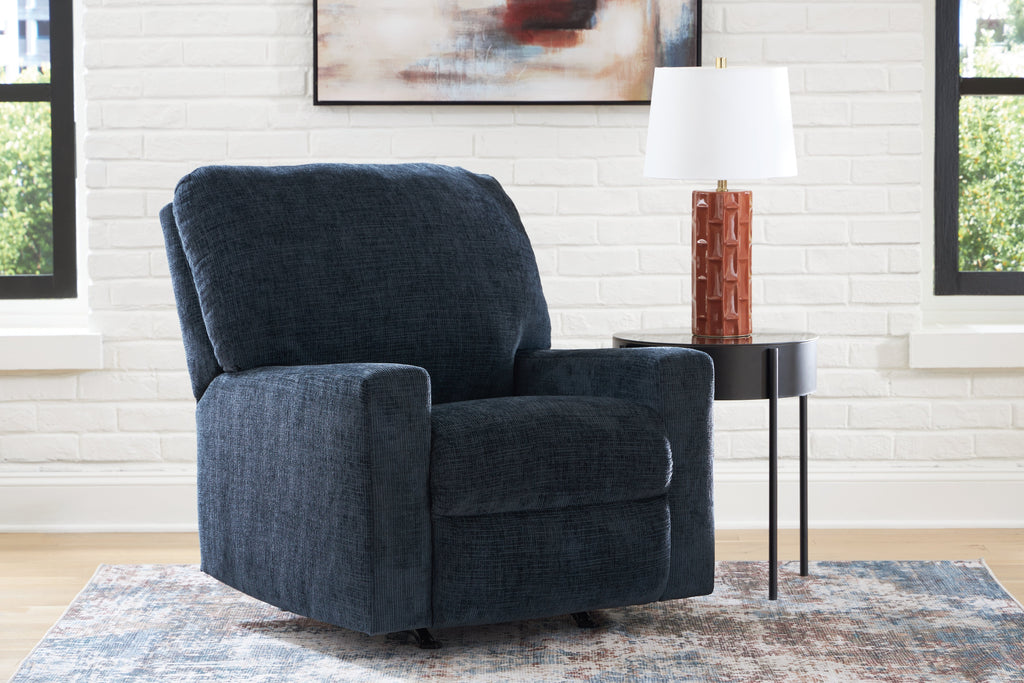Aviemore Ink Loveseat and 2 Recliners