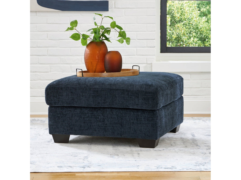 Aviemore Ink Oversized Accent Ottoman
