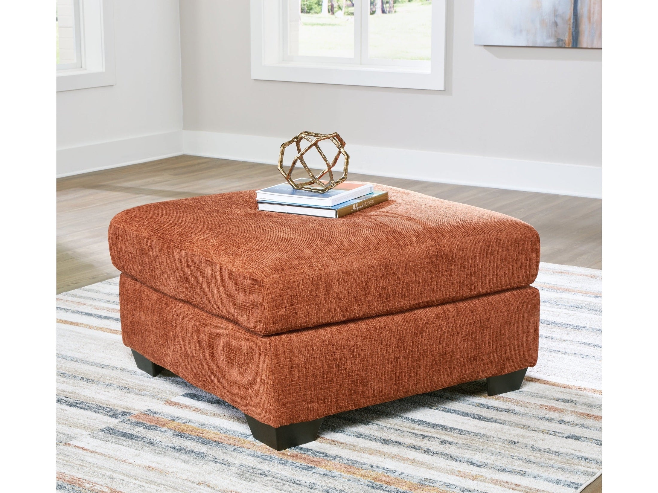 Aviemore Spice Oversized Accent Ottoman