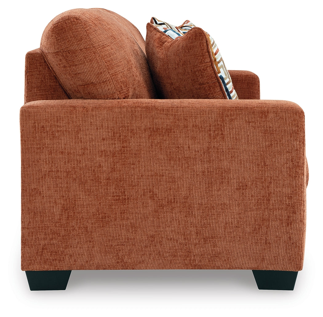 Aviemore Spice Sofa and Ottoman