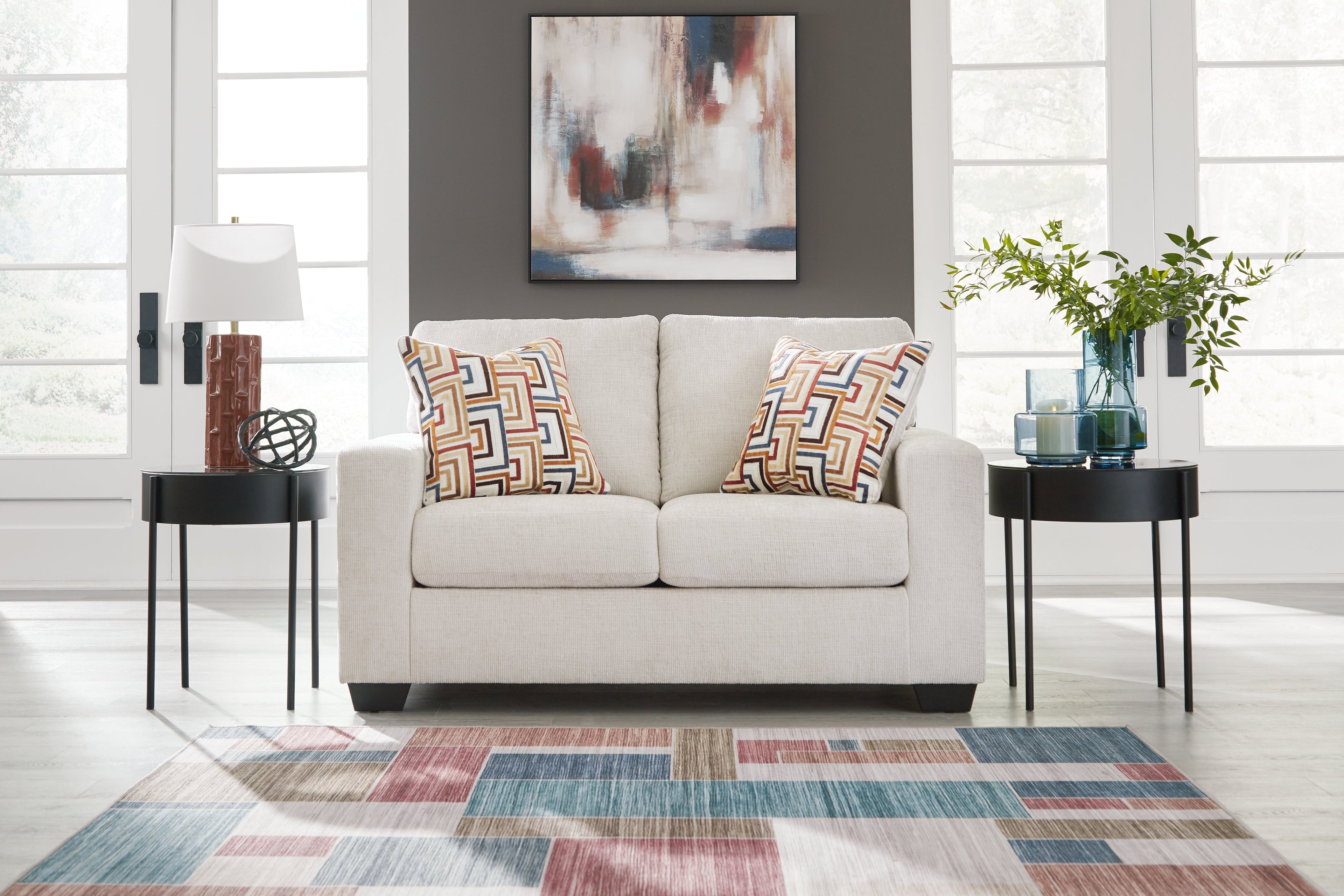 Aviemore Stone Sofa and Loveseat