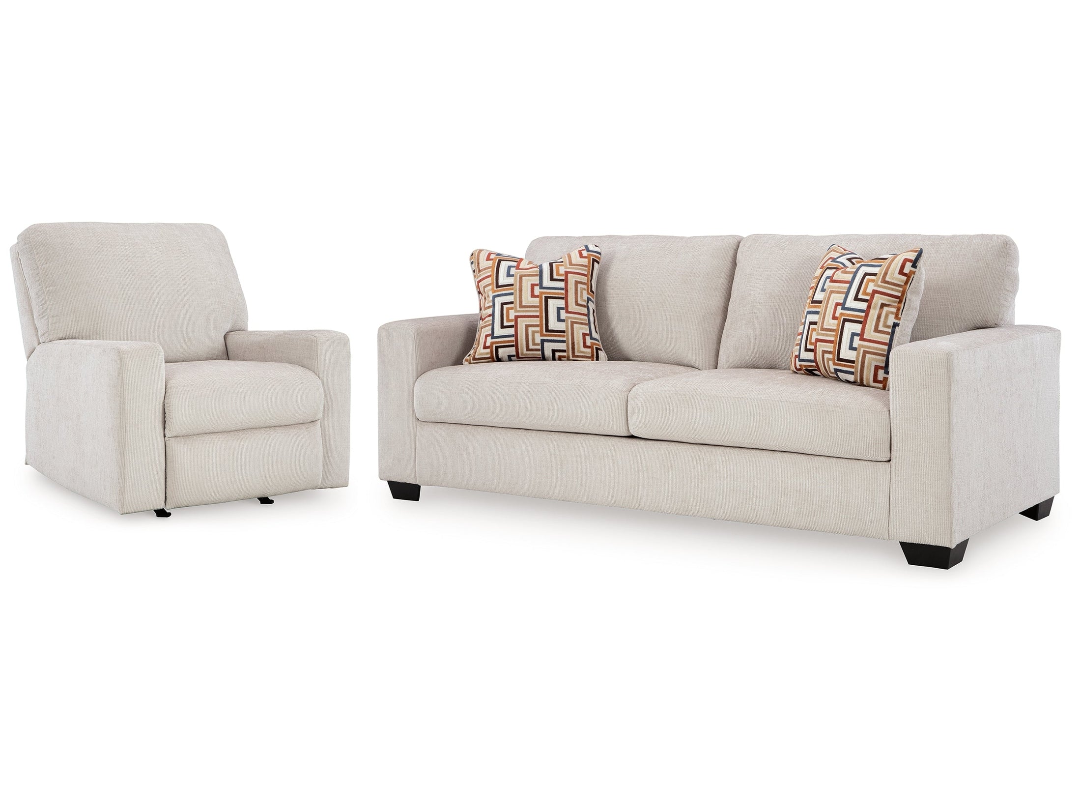 Aviemore Stone Sofa and Recliner