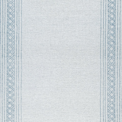 Azelhurst Blue/Ivory/Gray Large Rug