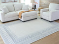 Azelhurst Blue/Ivory/Gray Large Rug