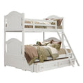 Twin/Full Bunk Bed with Twin Trundle B1799-1F*R