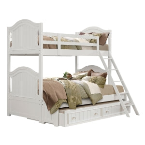 Twin/Full Bunk Bed with Twin Trundle B1799-1F*R