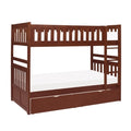 Twin/Twin Bunk Bed with Storage Boxes B2013DC-1*T