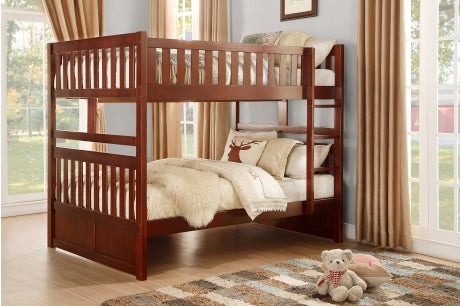 B2013FFDC Youth Rowe Collection - Full/Full Bunk Bed