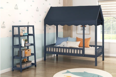 B2024BUCP Youth Sloane Collection - Twin Canopy Platform Bed