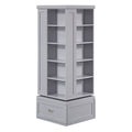 Swivel Bookcase B2024GY-17SW