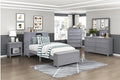 B2024GYBC Youth Sloane Collection - Twin Bookcase Platform Bed w