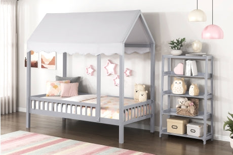 B2024GYCP Youth Sloane Collection - Twin Canopy Platform Bed
