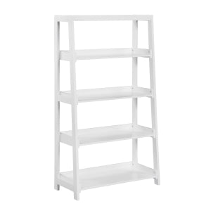 Bookcase, 4 Fixed Shelves B2024WH-16S4