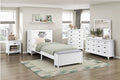 B2024WHBC Youth Sloane Collection - Twin Bookcase Platform Bed w