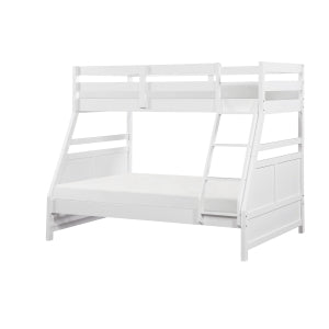 Twin/Full Bunk Bed B2024WHTF-1*