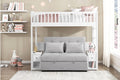 B2034WHLTS Youth Aerie Collection - Twin Loft Bunk Bed with Nigh