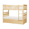 Twin/Twin Bunk Bed with Storage Boxes B2043-1*T