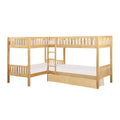 Corner Bunk Bed with Storage Boxes B2043CN-1T*