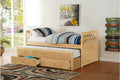 B2043PR Youth Bartly Collection - Twin/Twin Trundle Bed