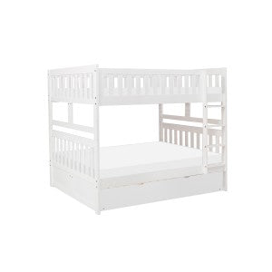 Full/Full Bunk Bed with Twin Trundle B2053FFW-1*R