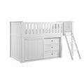 Low Loft Bunk with Dresser B2053LLW-1*DR