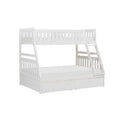 Twin/Full Bunk Bed with Storage Boxes B2053TFW-1*T