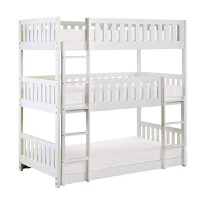 Triple Bunk Bed B2053TTTW-1*