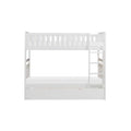 Twin/Twin Bunk Bed with Twin Trundle B2053W-1*R