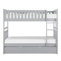 Twin/Twin Bunk Bed with Twin Trundle B2063-1*R