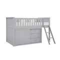 Low Loft Bunk with Dresser B2063LL-1*DR
