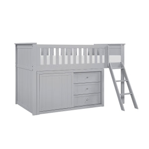Low Loft Bunk with Dresser B2063LL-1*DR