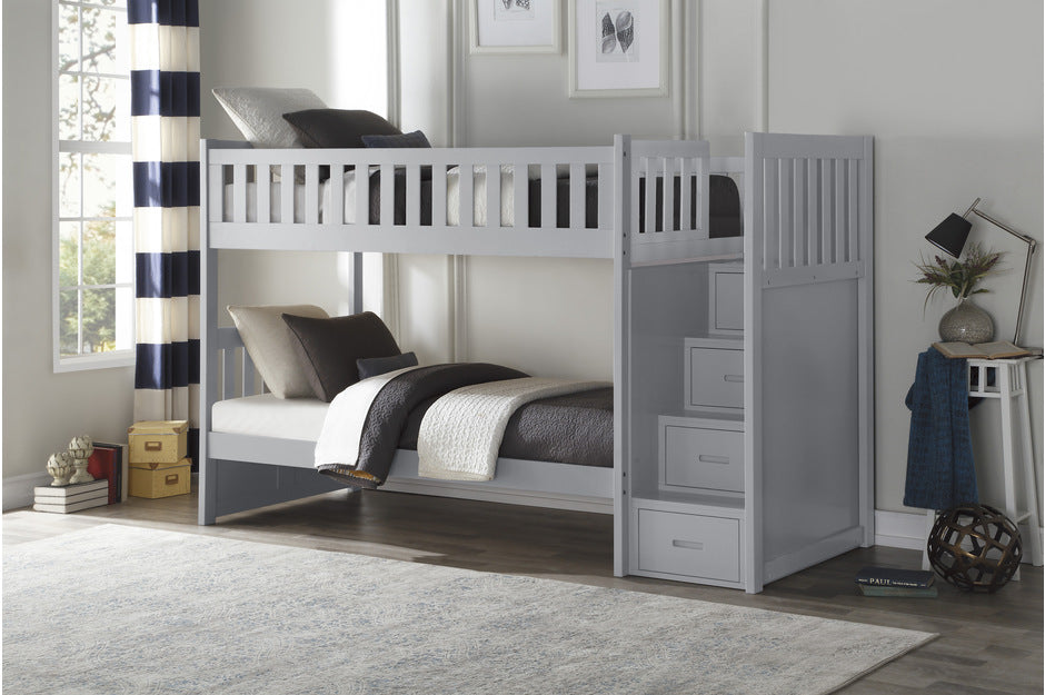 B2063SB Youth Orion Collection - Twin/Twin Step Bunk Bed