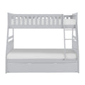 Twin/Full Bunk Bed with Twin Trundle B2063TF-1*R