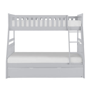 Twin/Full Bunk Bed with Twin Trundle B2063TF-1*R