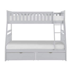 Twin/Full Bunk Bed with Storage Boxes B2063TF-1*T
