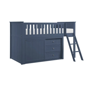 Low Loft Bunk with Dresser B2083BULL-1*DR